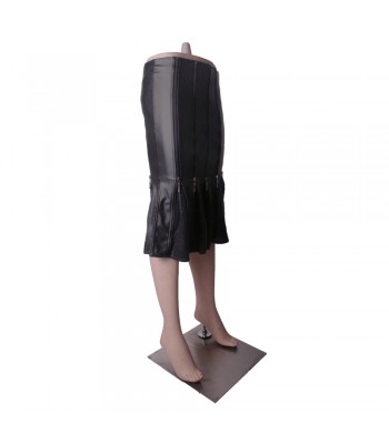 Women Gothic Skirt Fishtail Black Leather Skirt For Sale